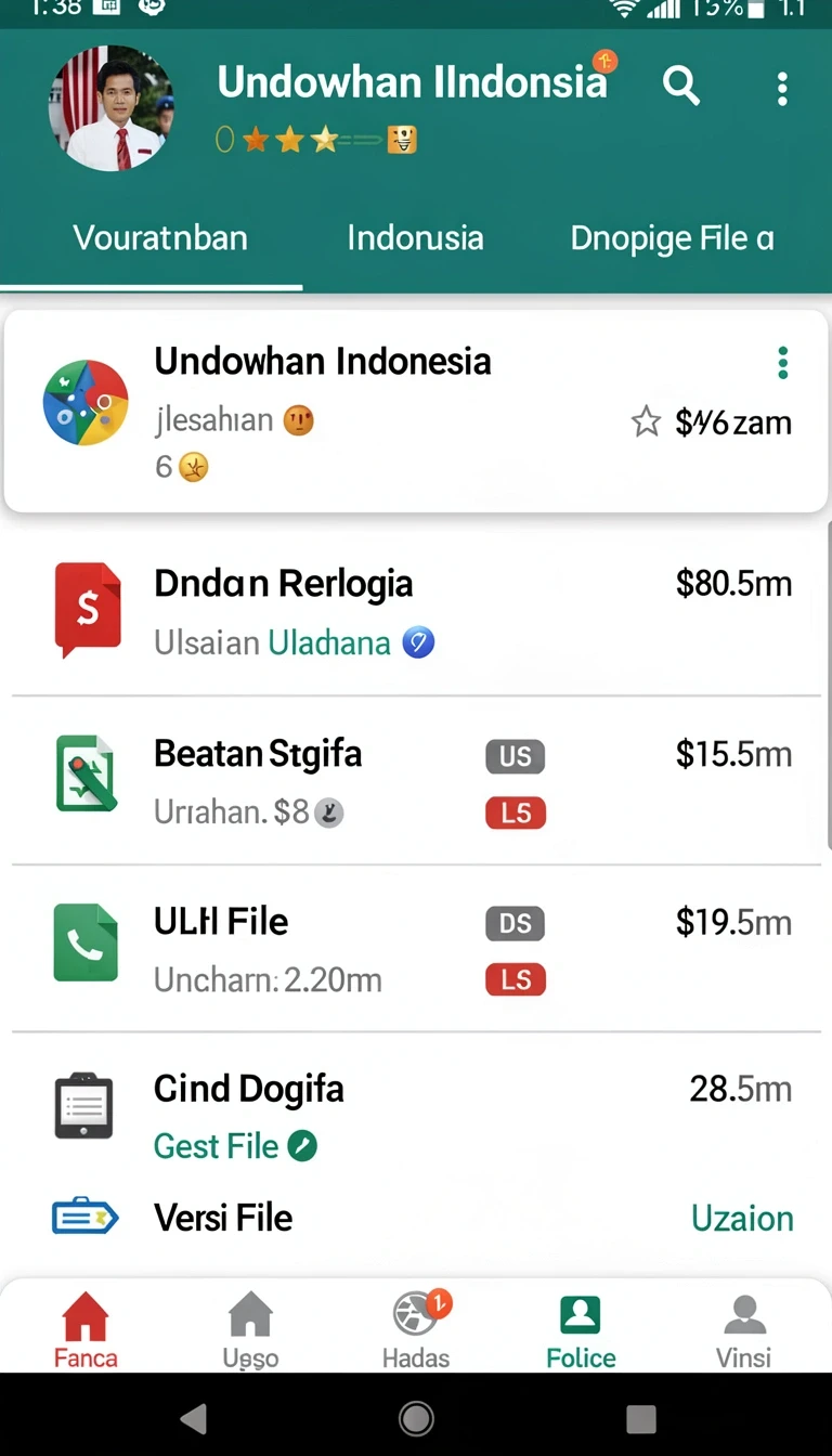 Tampilan utama aplikasi rpvip6 Terbaru: Download APK Resmi dan Aman yang intuitif dan efisien.
