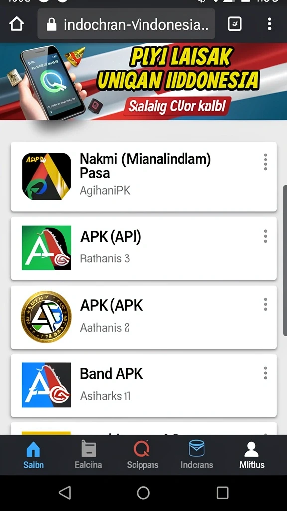 Tampilan utama aplikasi Aplikasi bandungtoto Resmi dan Terpercaya di Android yang intuitif dan efisien.