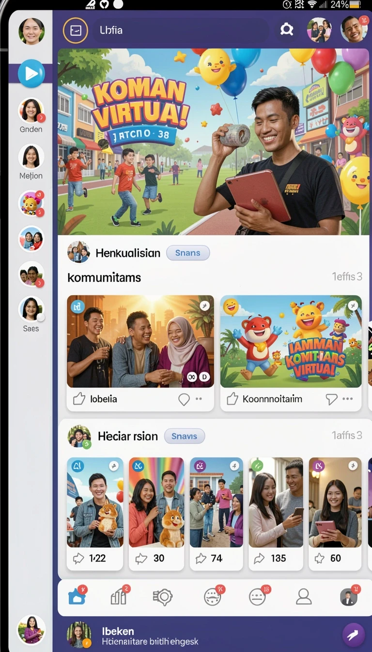 Tampilan utama aplikasi Aplikasi d733 Resmi dan Terpercaya di Android yang intuitif dan efisien.