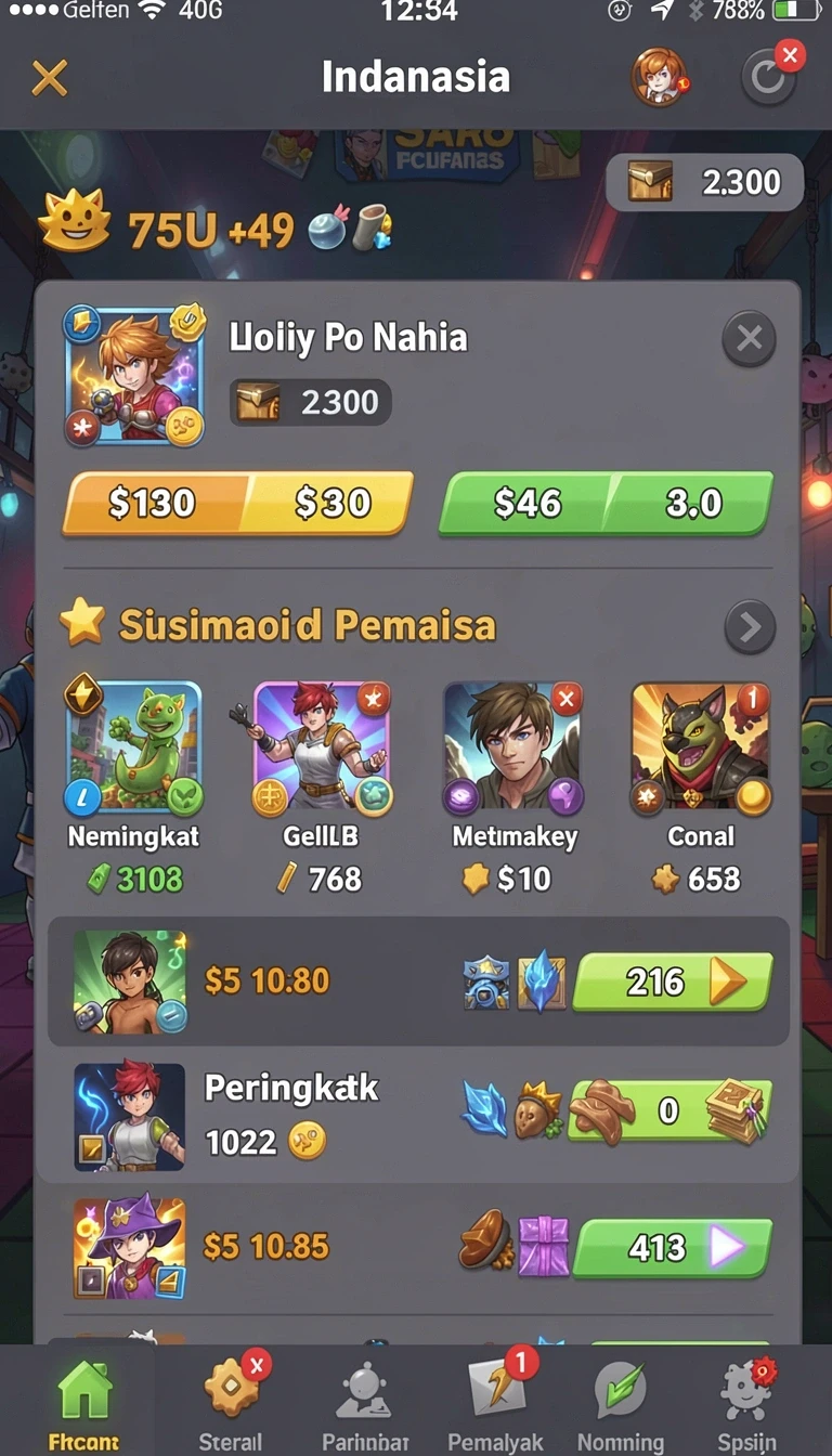Tampilan utama aplikasi cairbos Terbaru: Download APK Resmi dan Aman yang intuitif dan efisien.