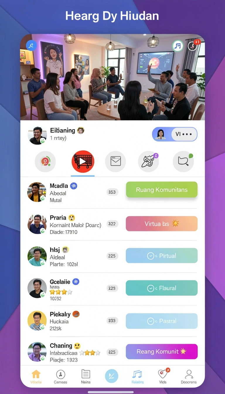 Tampilan utama aplikasi duren777 Terbaru: Download APK Resmi dan Aman yang intuitif dan efisien.
