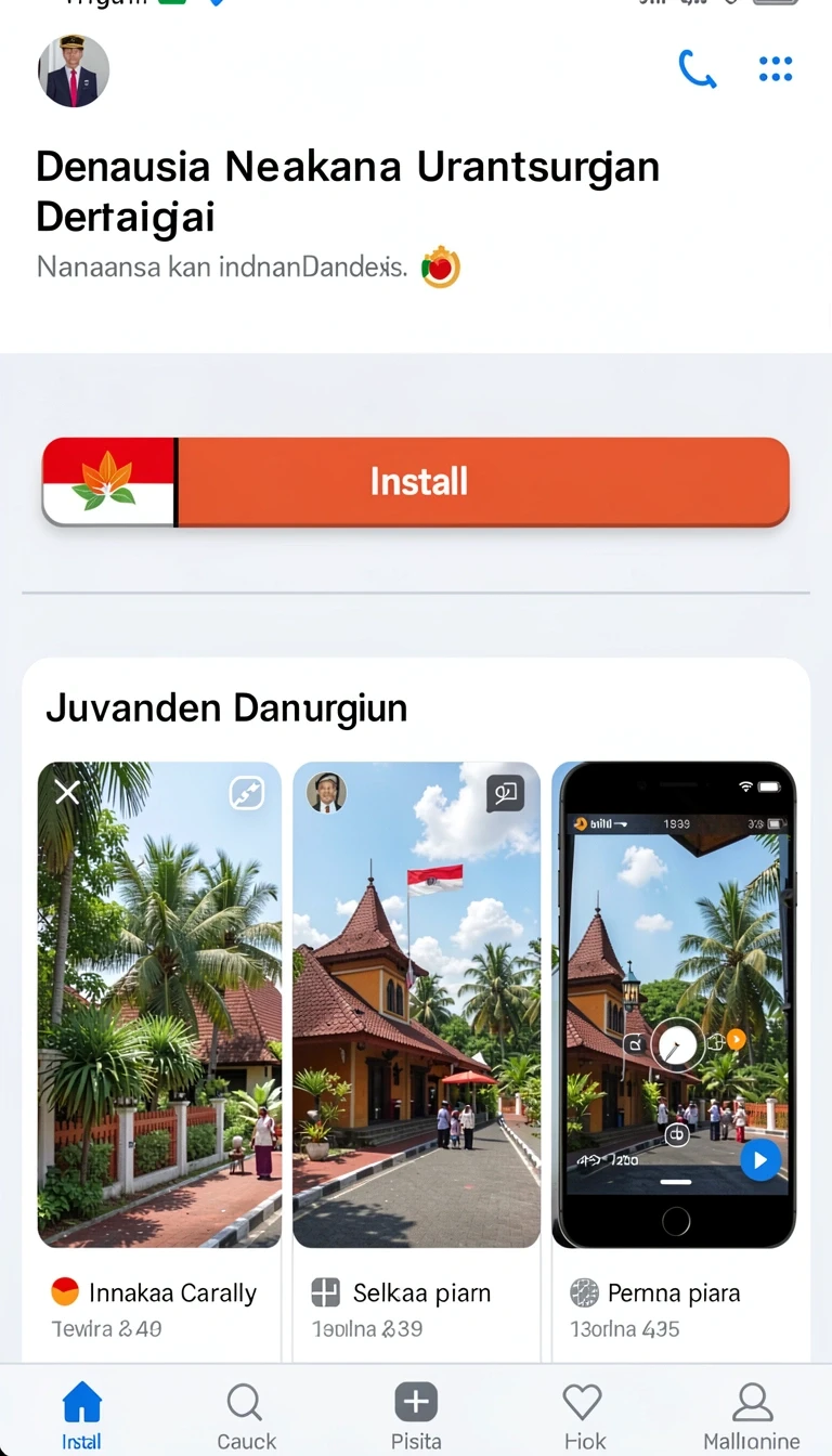 Tampilan utama aplikasi Aplikasi dewakoin99 Resmi: Download dan Instalasi yang intuitif dan efisien.
