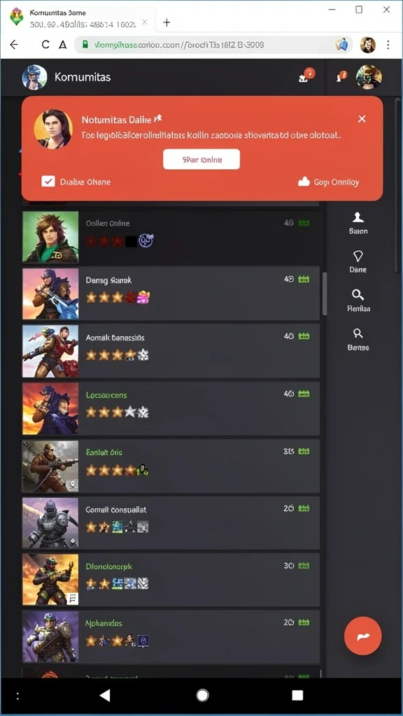 Tampilan utama aplikasi warnetslot Terbaru: Download APK Resmi dan Aman yang intuitif dan efisien.